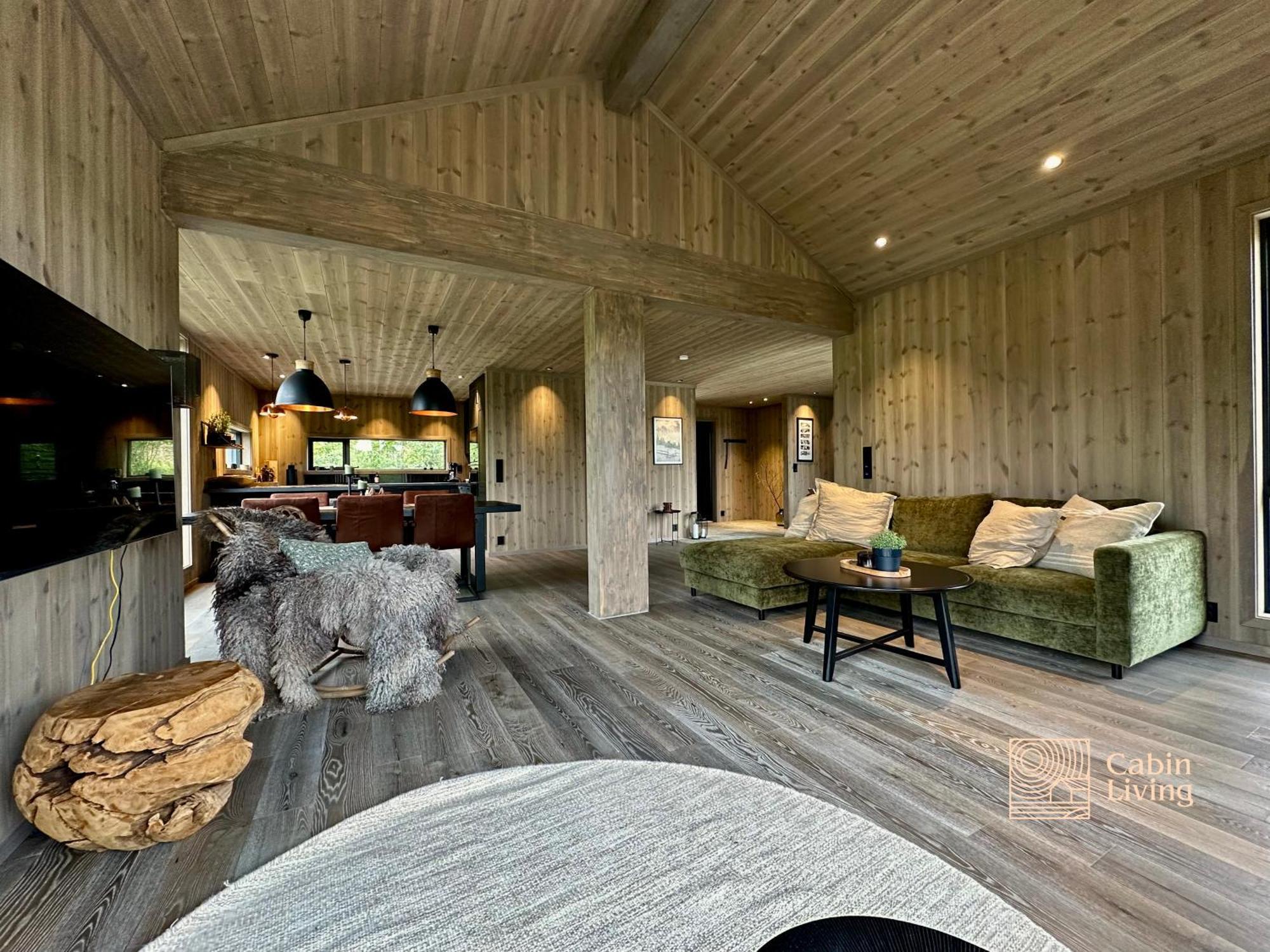 Brand New Cabin On The Sunny Side Of Gaustatoppen With A Great View Tuddal Exterior photo