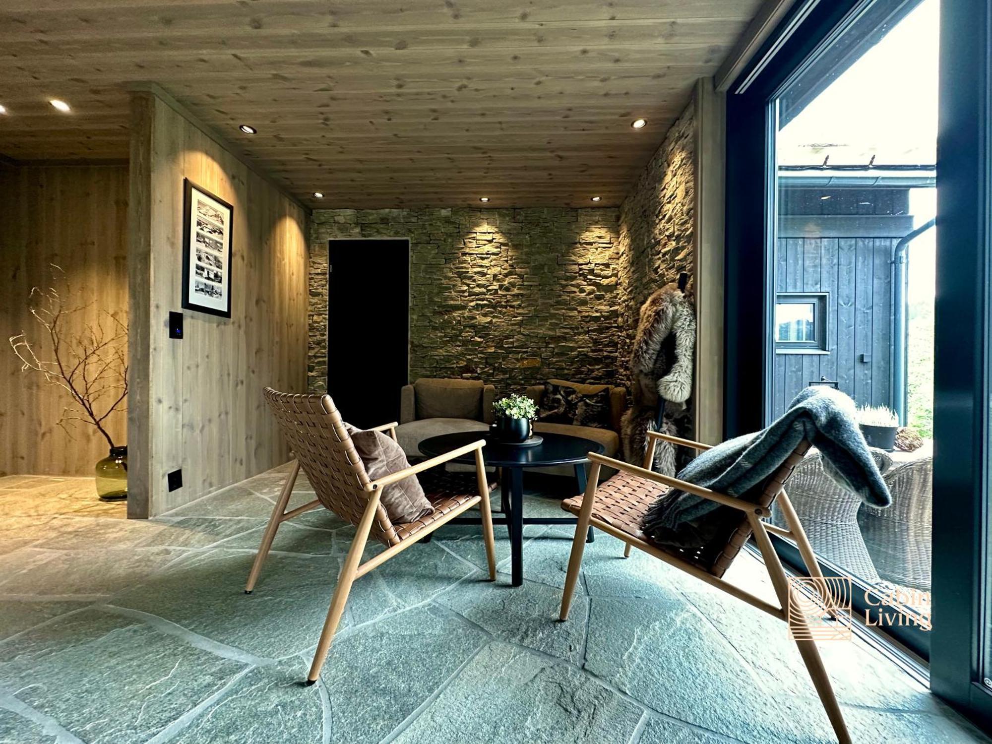 Brand New Cabin On The Sunny Side Of Gaustatoppen With A Great View Tuddal Exterior photo
