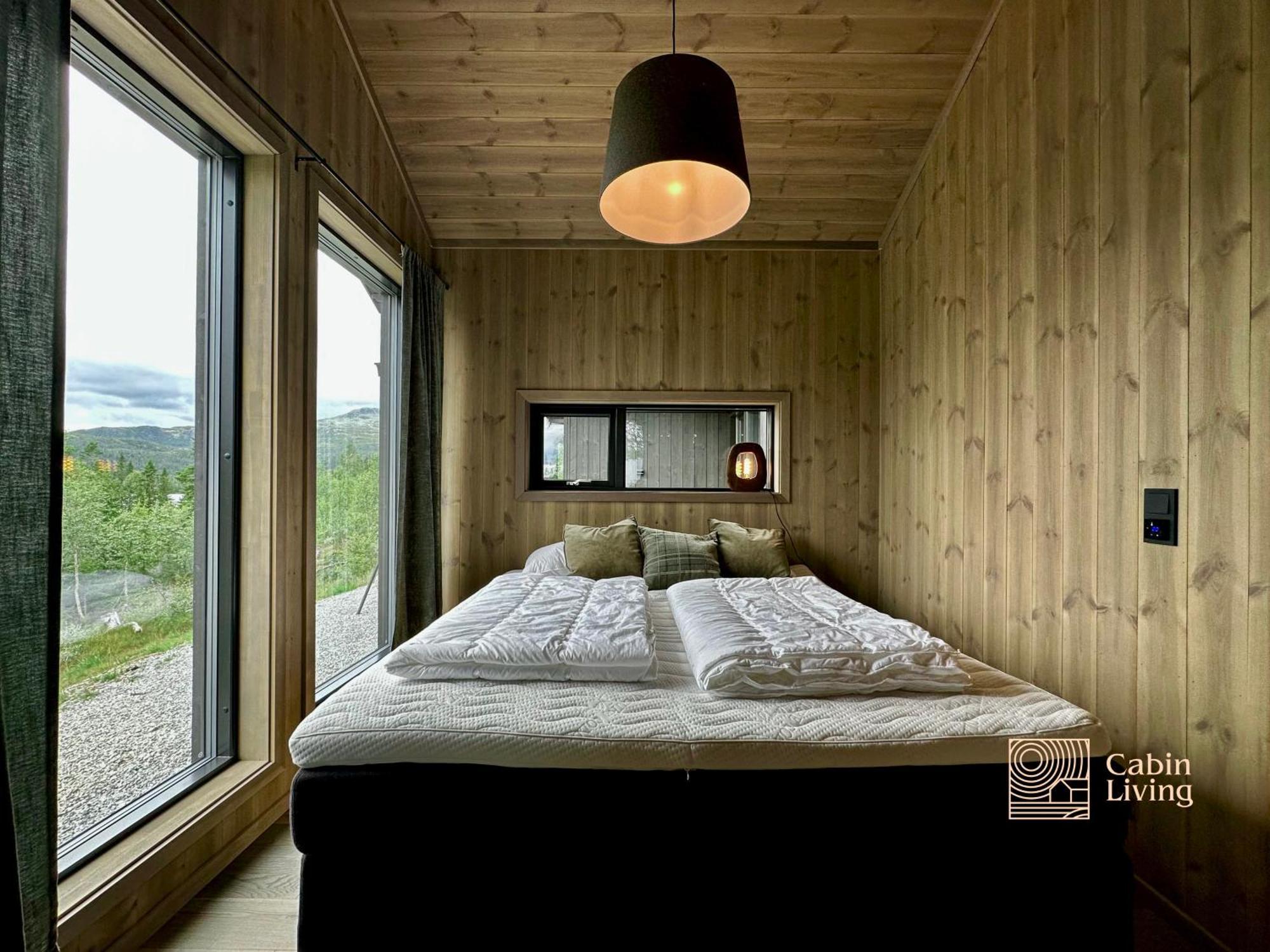Brand New Cabin On The Sunny Side Of Gaustatoppen With A Great View Tuddal Exterior photo